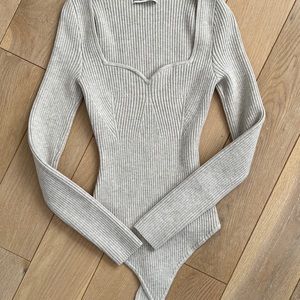 A&F sweetheart sweater bodysuit, sold out online